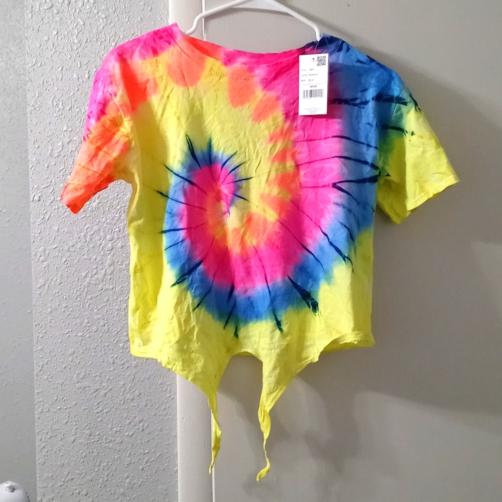 Tie-Dye Crop top